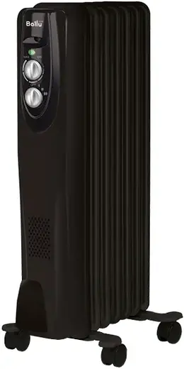 Ballu Classic BOH/CL радиатор масляный 07BRN Black (0.6/0.9/1.5 кВт)