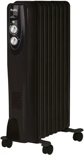 Ballu Classic BOH/CL радиатор масляный 09BRN Black (0.8/1.2/2 кВт)