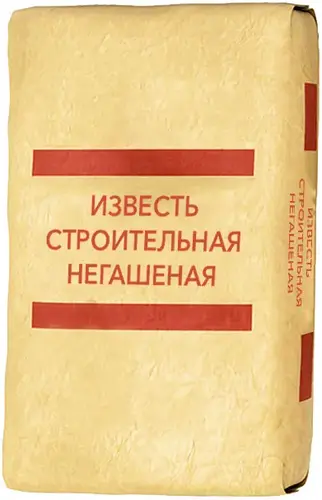 Известь строительная негашеная (30 кг)