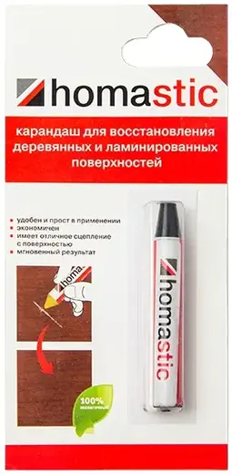 Homa Homastic карандаш для восстановления поверхностей (7 г) светлый дуб