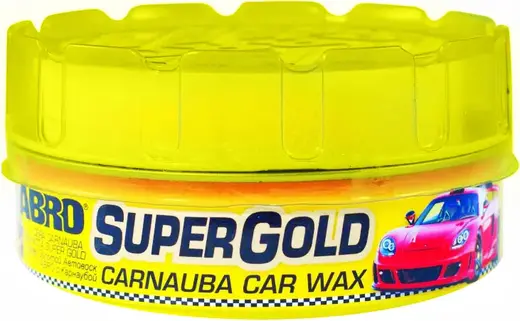 Abro Super Gold Carnauba Car Wax автовоск тефлоновый (230 мл)