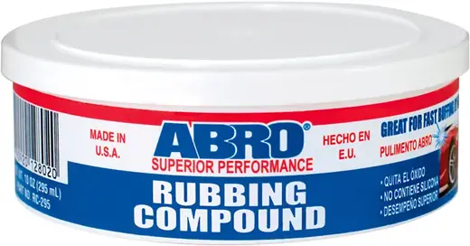 Abro Rubbing Compound паста полировочная крупнозернистая (295 мл)