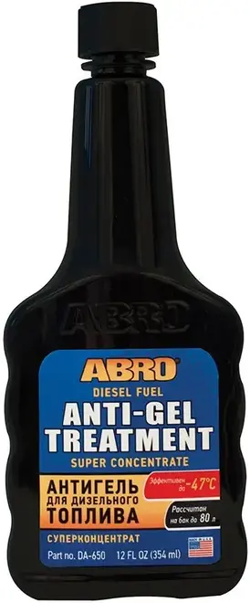 Abro Anti-Gel Treatment антигель для дизельного топлива (354 мл)