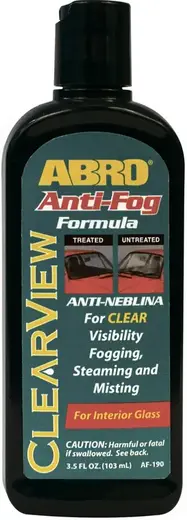 Abro Clear View Anti-Fog Formula антизапотеватель (103 мл)