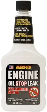 Abro Engine Oil Stop Leak герметик масляной системы (354 мл)