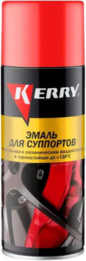 Kerry эмаль для суппортов (520 мл) красная
