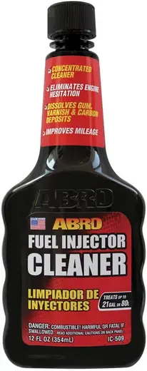 Abro Fuel Injector Cleaner очиститель инжектора (354 мл)