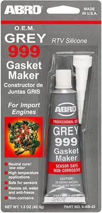 Abro 999 Gasket Maker герметик прокладок силиконовый (42.5 г) серый