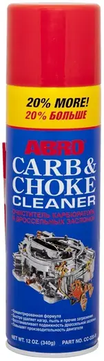Abro Carb & Choke Cleaner очиститель карбюратора и дроссельных заслонок (340 мл)