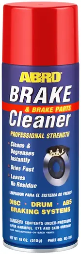Abro Brake & Brake Parts Cleaner очиститель тормозов професcиональный (510 мл)