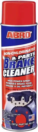 Abro Non-Chlorinated Parts & Brake Cleaner очиститель тормозов (397 мл)