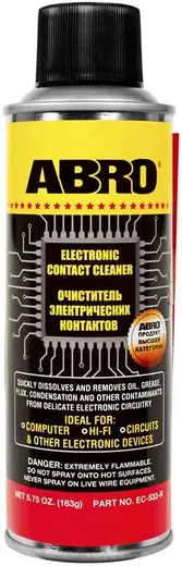 Abro Electronic Contact Cleaner очиститель электрических контактов (163 мл)