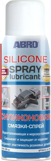 Abro Silicone Spray Lubricant силиконовая смазка-спрей (284 мл)