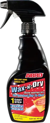 Abro Wax-N-Dry автовоск-осушитель (473 мл)