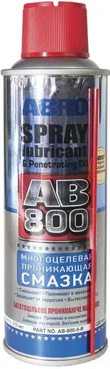 Abro AB 800 смазка-спрей универсальная проникающая многоцелевая (210 мл)