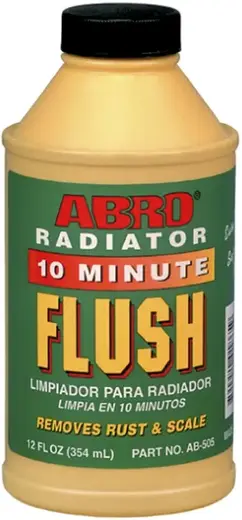 Abro Radiator 10 Minute Flush промывка радиатора (354 мл)