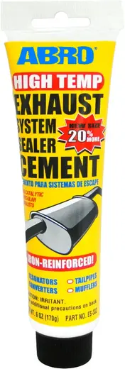 Abro High Temp Exhaust System Sealer Cement высокотемпературный армированный цемент глушителя (170 г)