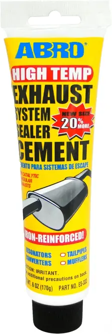 Abro High Temp Exhaust System Sealer Cement высокотемпературный армированный цемент глушителя (170 г)