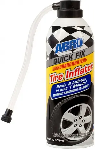 Abro Quick Fix Tire Inflator шинонаполнитель (340 г)