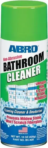 Abro Non-Abrasive Bathroom Cleaner очиститель ванной комнаты универсальный (425 г)