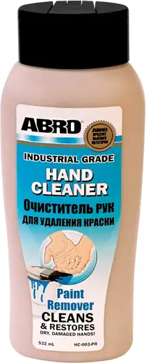 Abro Hand Cleaner очиститель рук для удаления краски профессиональный (532 мл)