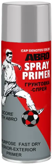 Abro Spray Primer краска-спрей грунтовка (272 мл) серая №08