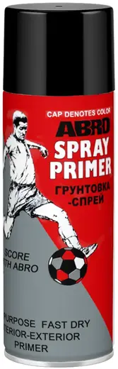 Abro Spray Primer краска-спрей грунтовка (272 мл) черная
