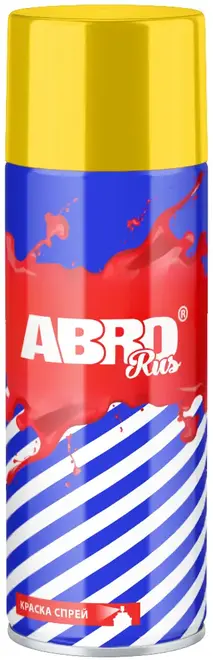 Abro Rus акриловая краска-спрей для внутренних и наружных работ (473 мл) золото №18K