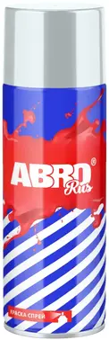 Abro Rus акриловая краска-спрей для внутренних и наружных работ (473 мл) хром