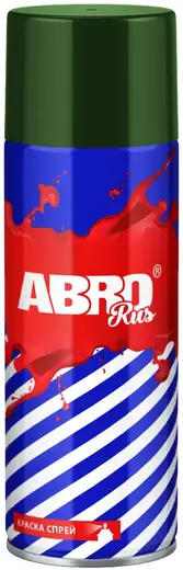 Abro Rus акриловая краска-спрей для внутренних и наружных работ (473 мл) изумрудная №71