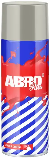 Abro Rus акриловая краска-спрей для внутренних и наружных работ (473 мл) серая грунтовка №89