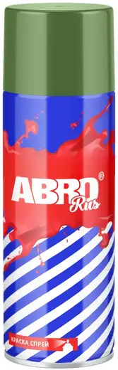 Abro Rus акриловая краска-спрей для внутренних и наружных работ (473 мл) хаки №90