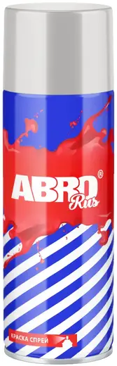 Abro Rus акриловая краска-спрей для внутренних и наружных работ (473 мл) серебряно-серая №125