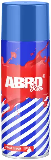 Abro Rus акриловая краска-спрей для внутренних и наружных работ (473 мл) сиренево-синяя №136