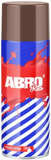 Abro Rus акриловая краска-спрей для внутренних и наружных работ (473 мл) красно-коричневая грунтовка №142