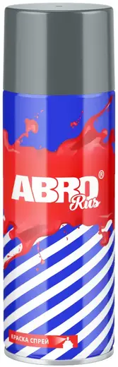 Abro Rus акриловая краска-спрей для внутренних и наружных работ (473 мл) серая №301