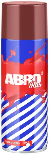 Abro Rus акриловая краска-спрей для внутренних и наружных работ (473 мл) бордовая №331