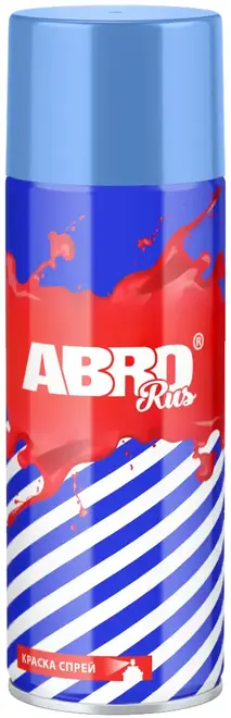 Abro Rus акриловая краска-спрей для внутренних и наружных работ (473 мл) синяя №352