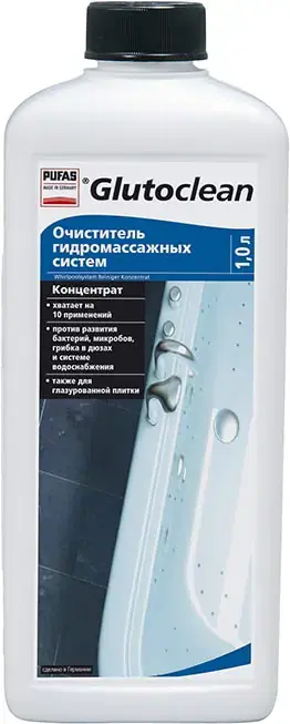 Пуфас Glutoclean Whirlpoolsystem Reiniger Konzentrat очиститель гидромассажных систем (1 л)