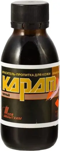 Новбытхим Карат краситель-пропитка для кожи (100 мл) черная