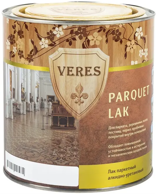 Veres Parquet Lak лак паркетный (2.5 л) полуматовый