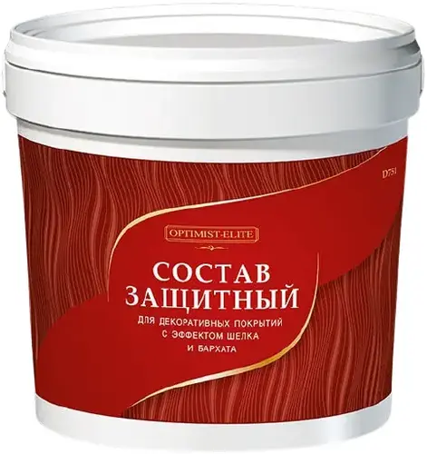 Оптимист Элит D 751 состав защитный для декоративных покрытий (3 кг)