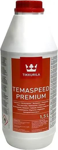 Тиккурила Temaspeed колер (1.5 л) черный насыщенный