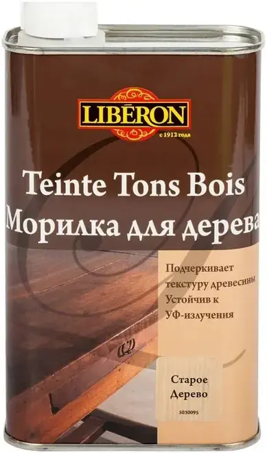 Liberon Teinte Tons Bois морилка для дерева (500 мл) старое дерево