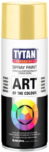 Титан Professional Spray Paint Art of the Colour краска аэрозольная (520 мл) золотая