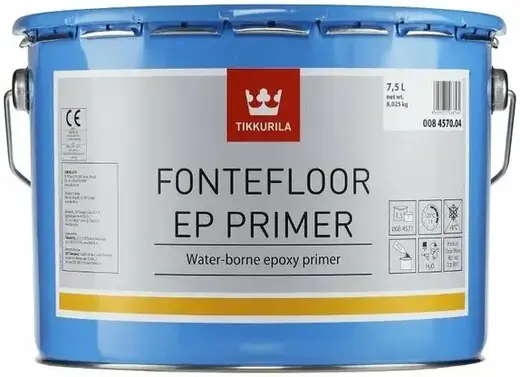 Тиккурила Fontefloor EP Primer двухкомпонентный эпоксидный грунтовочный состав (7.5 л)