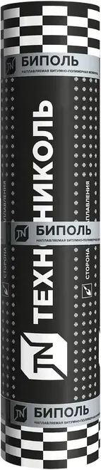 Технониколь ЭКП Биполь Стандарт материал гидроизоляционный кровельный (1*15 м)