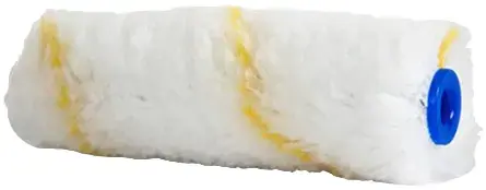 T4P мини-валик малярный (60 мм h12 мм) полиамид белый с желтыми полосами