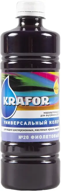 Крафор колер универсальный (450 мл) фиолетовый