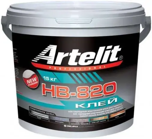 Artelit HB-820 STP-гибридный эластичный клей для паркета (15 кг)